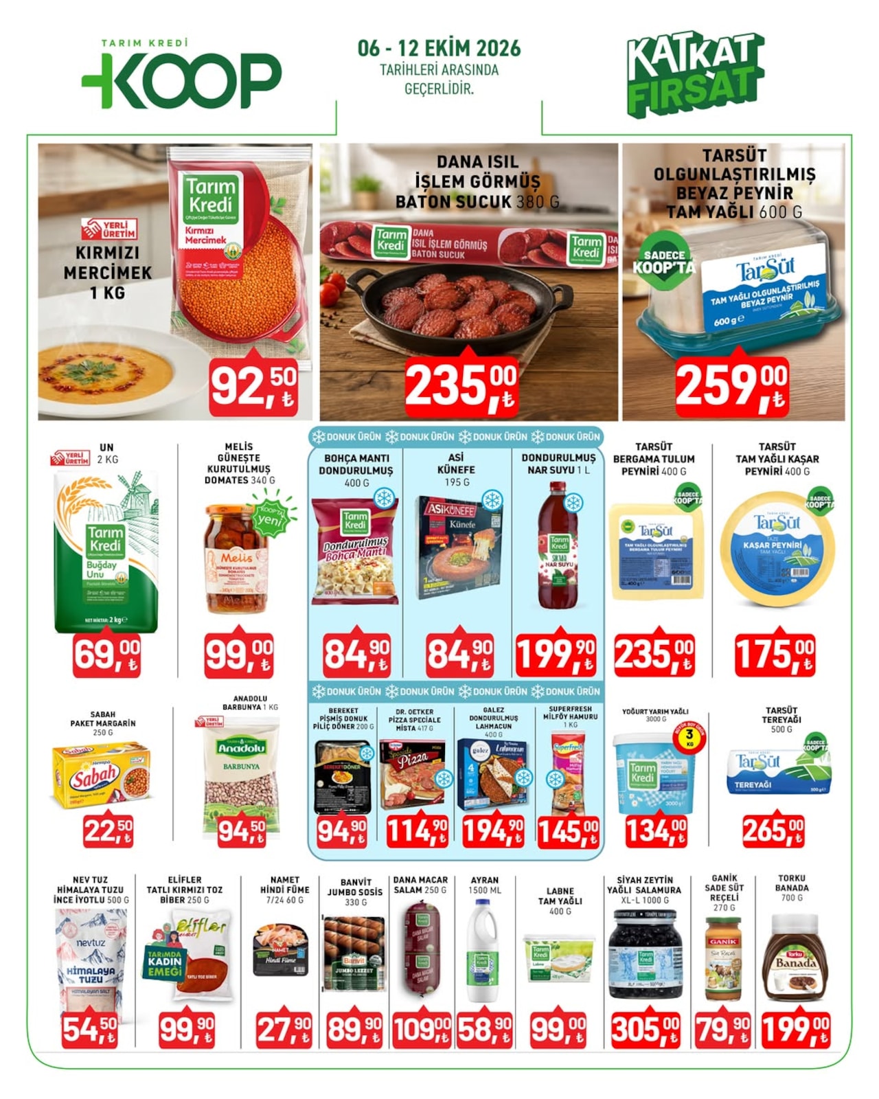 Kooperatifmarket 6 Ekim 2026 Indirim Brosuru kapağı