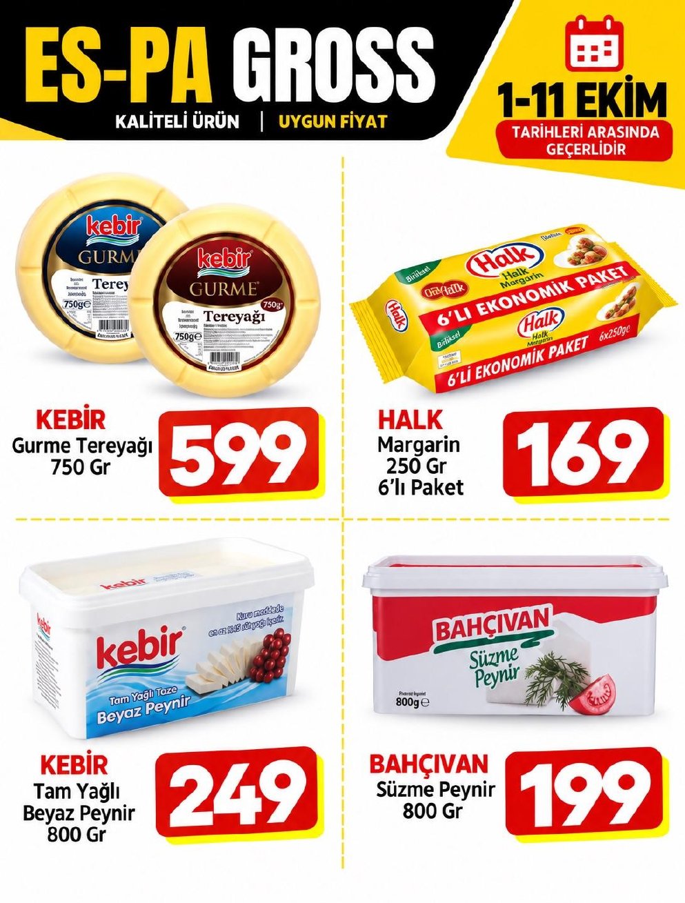 Espa Gross İndirim Kataloğu kapağı