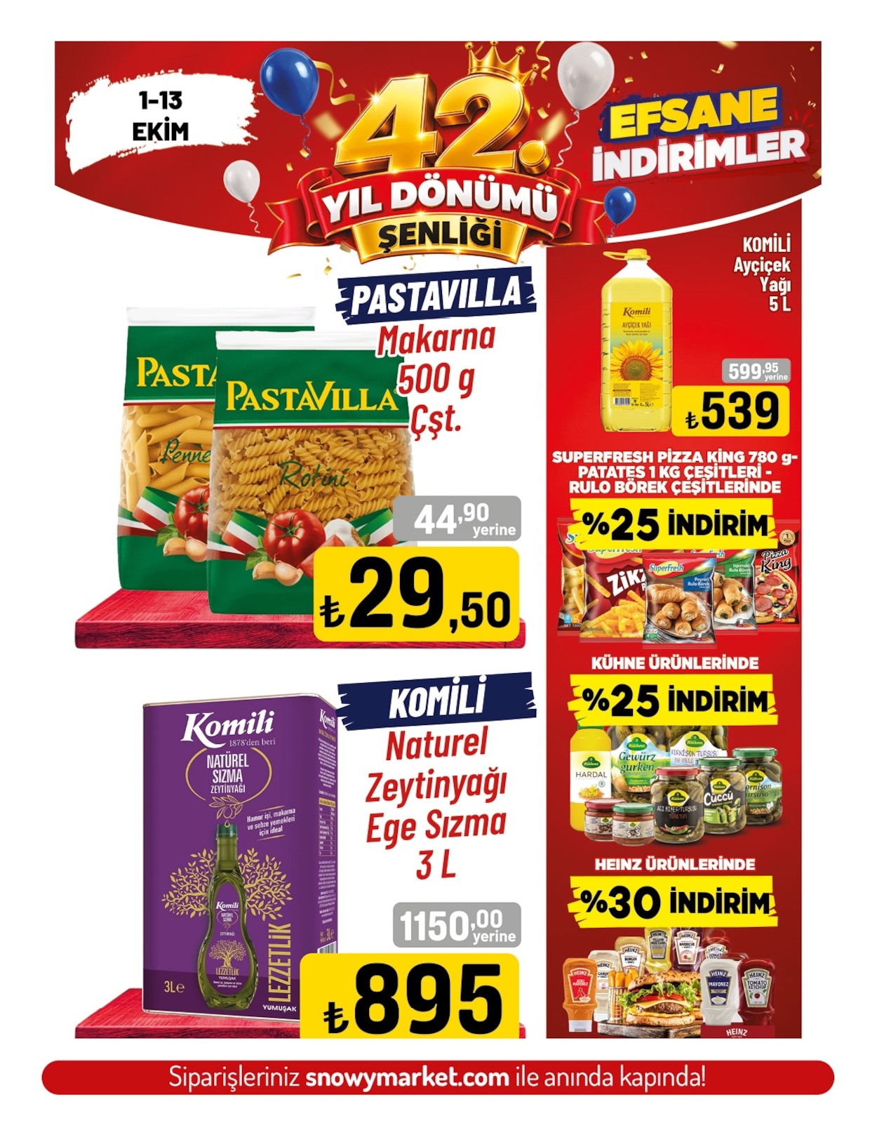 Snowy Market 1 Ekim 2026 Indirim Brosuru — 6. sayfa