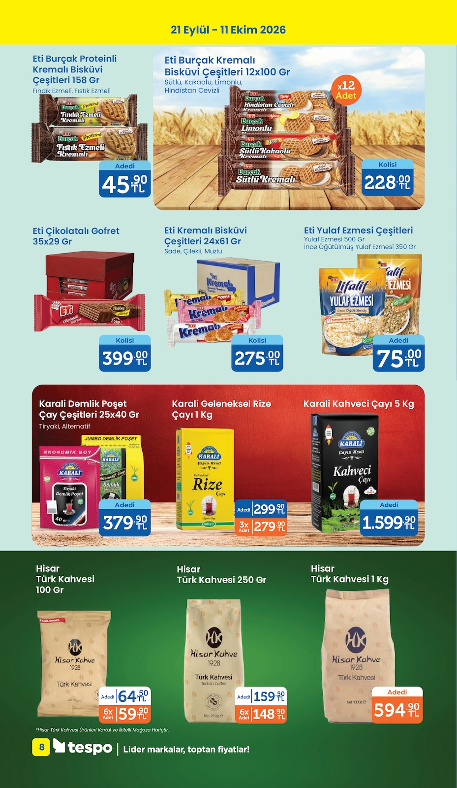 Tespotoptanmarket 21 Eylul 2026 Indirim Brosuru — 8. sayfa