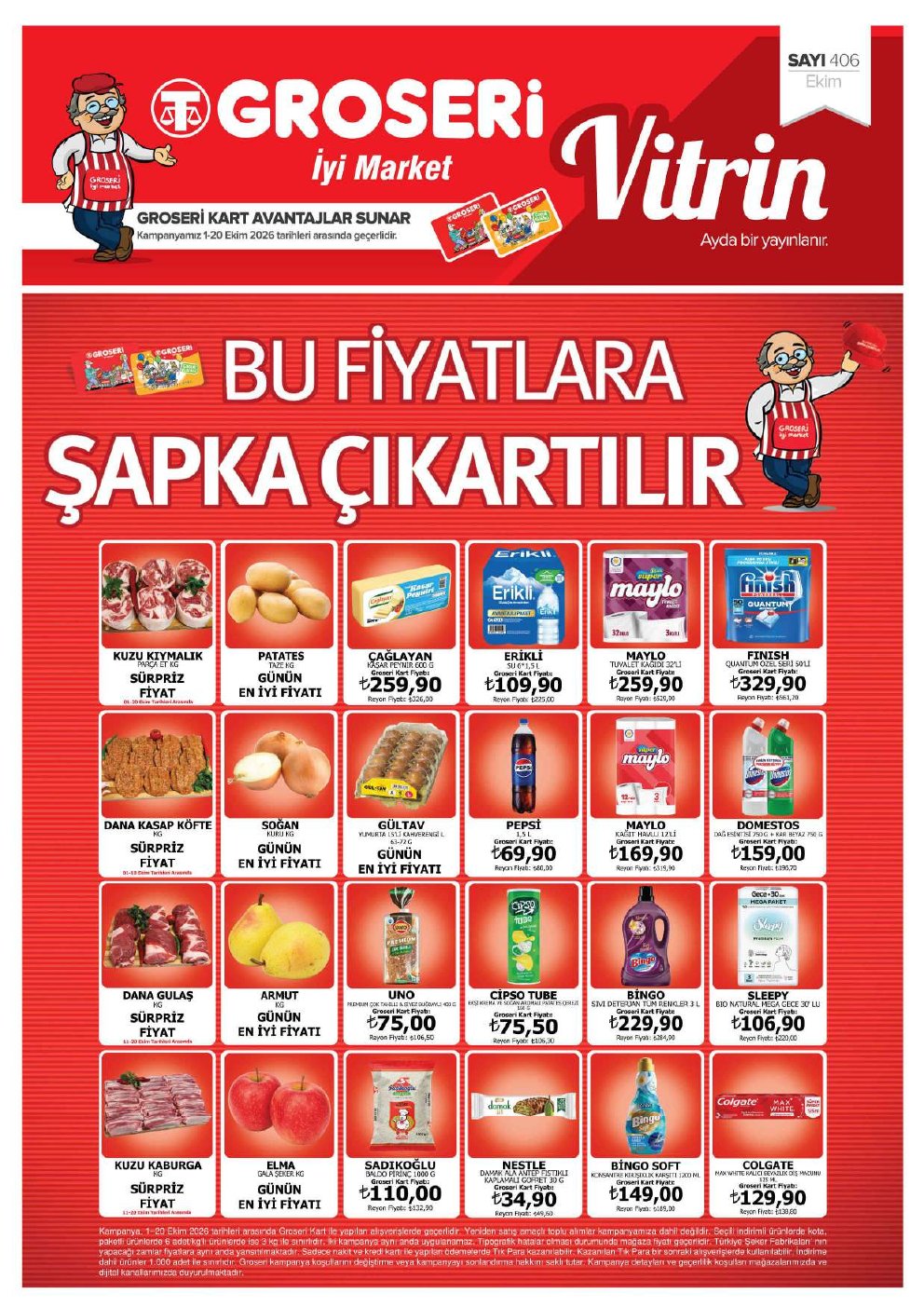 Groseri Market İndirim Kataloğu kapağı