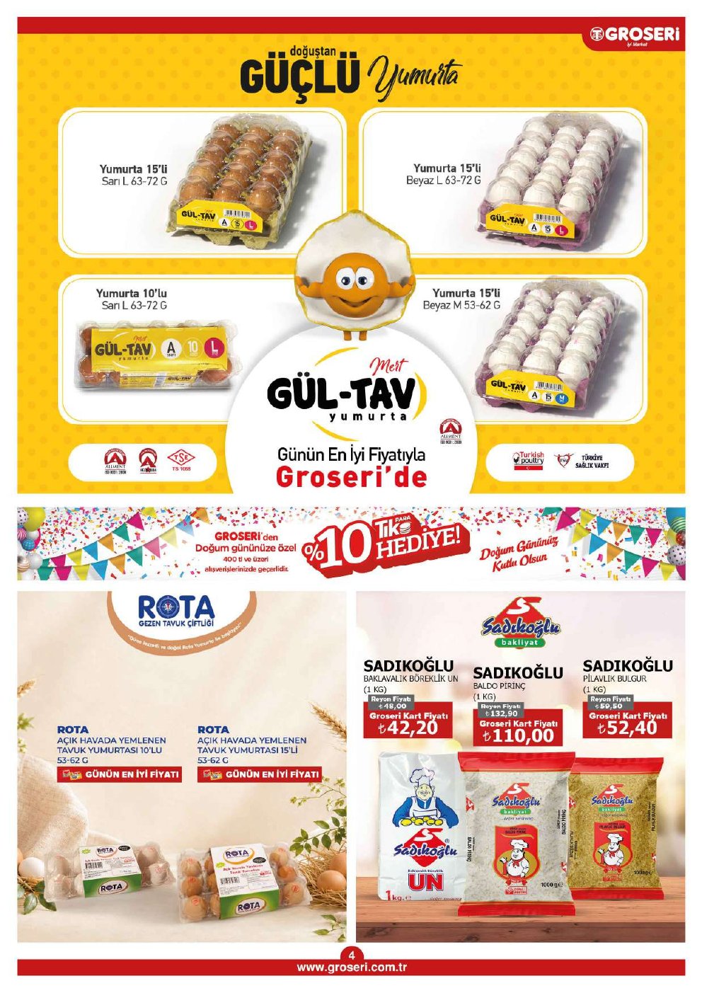 Groseri Market İndirim Kataloğu — 4. sayfa