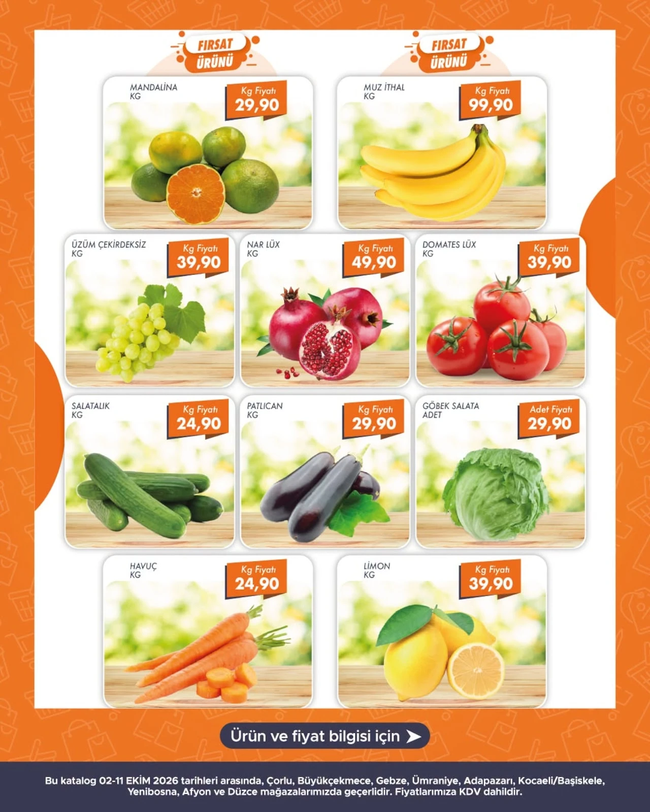 Zırhlı Toptan Market - İndirim Broşürü 02 - 11 Ekim 2026 — 2. sayfa