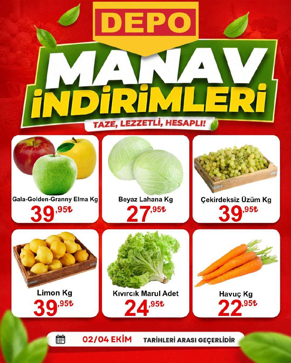 Depo Toptan Hafta Sonu İndirim Kataloğu — 2. sayfa