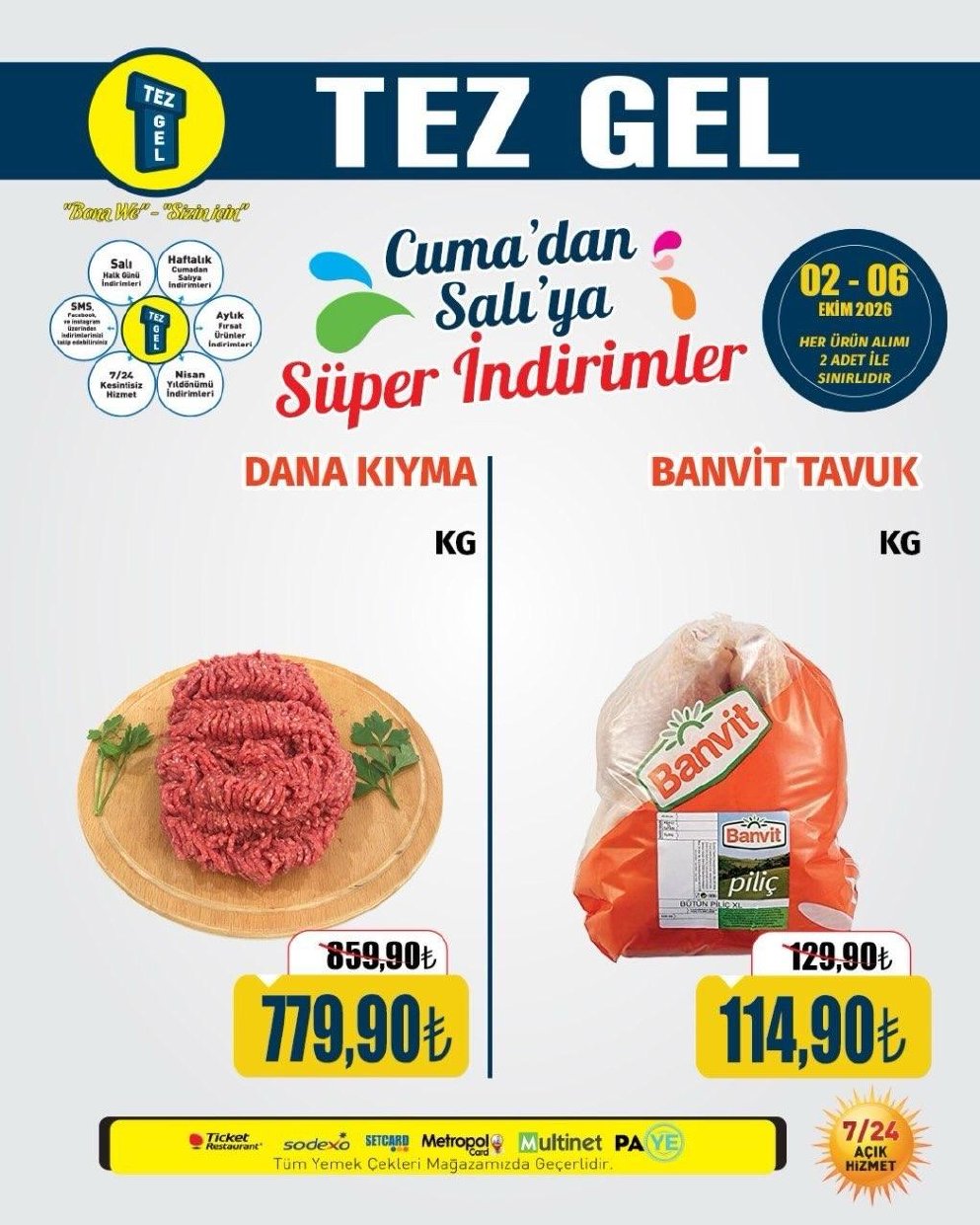 Tez Gel Market İndirim Kataloğu — 2. sayfa