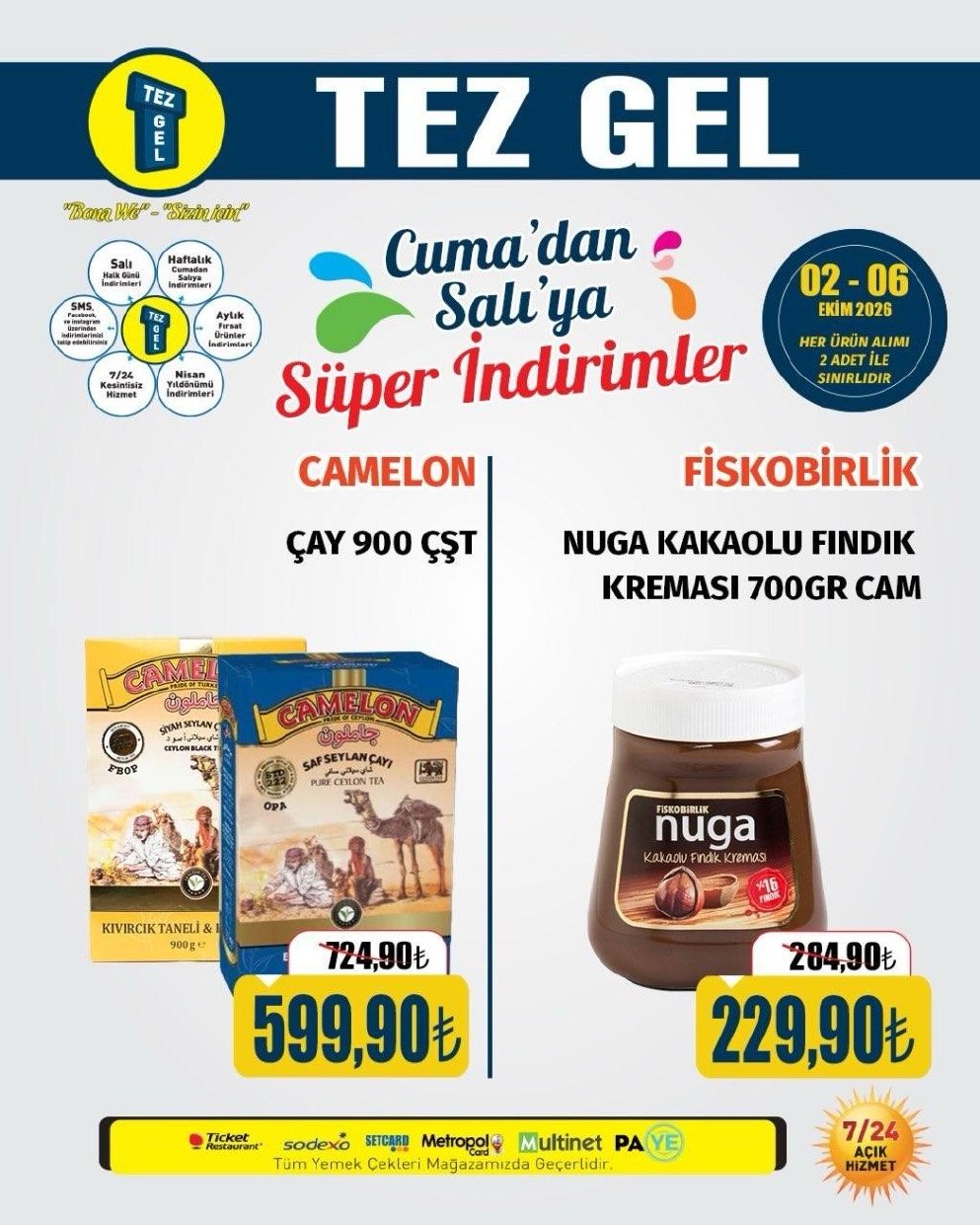 Tez Gel Market İndirim Kataloğu — 3. sayfa