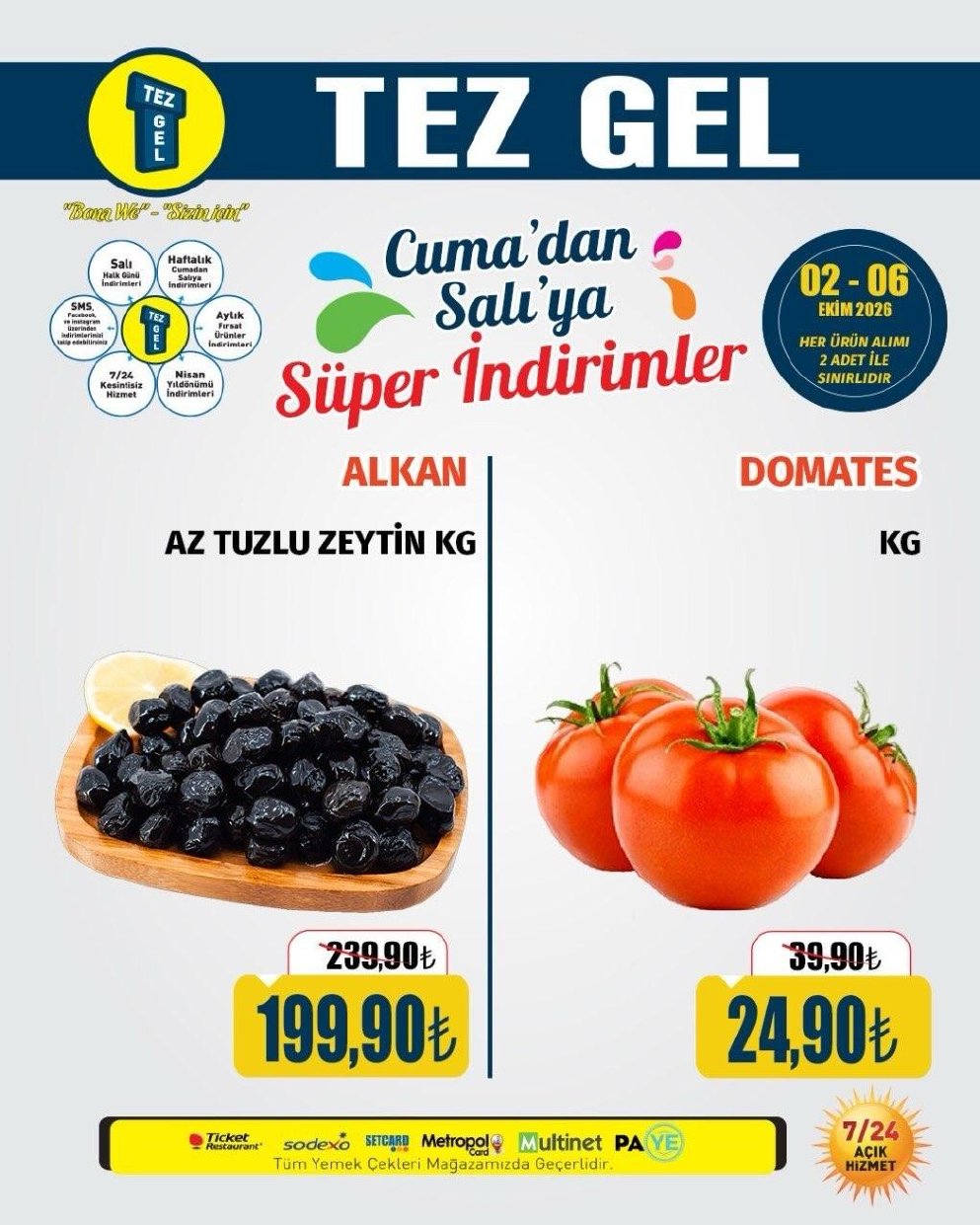 Tez Gel Market İndirim Kataloğu — 4. sayfa