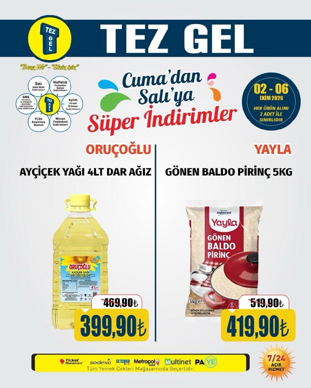 Tez Gel Market İndirim Kataloğu — 7. sayfa