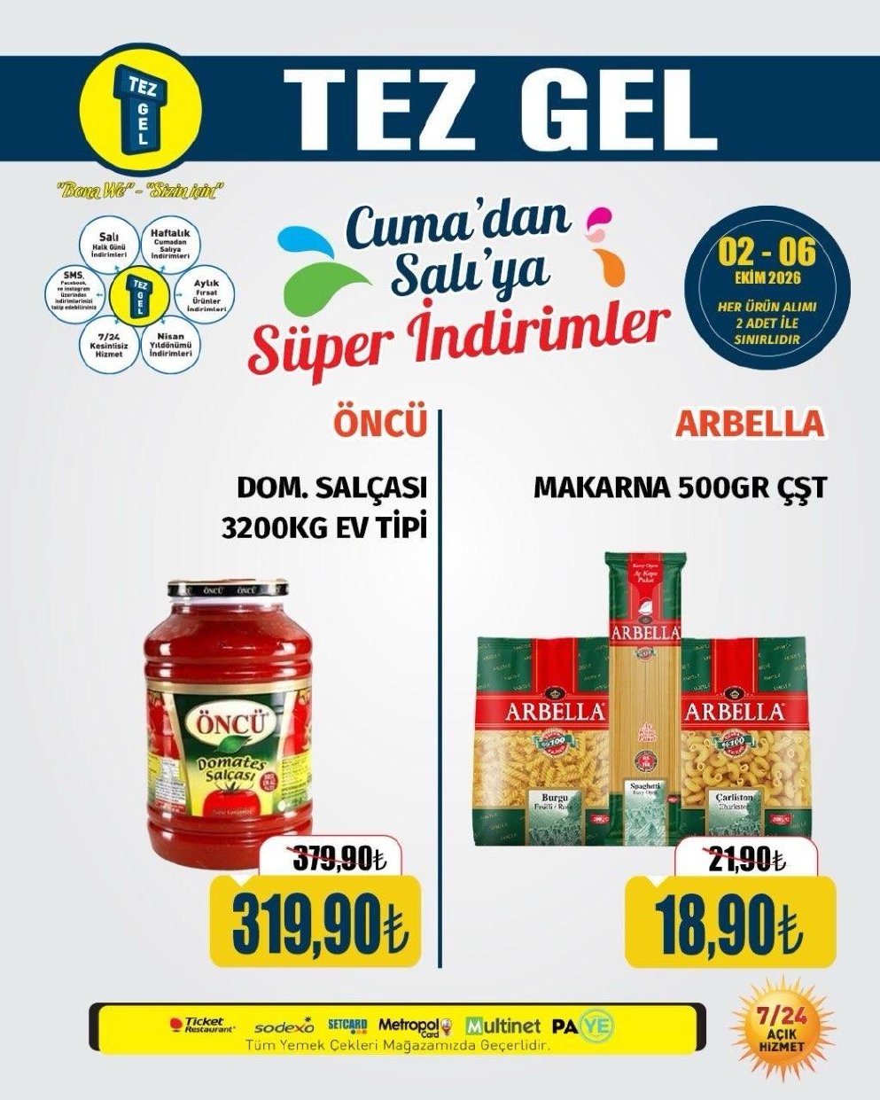 Tez Gel Market İndirim Kataloğu — 8. sayfa
