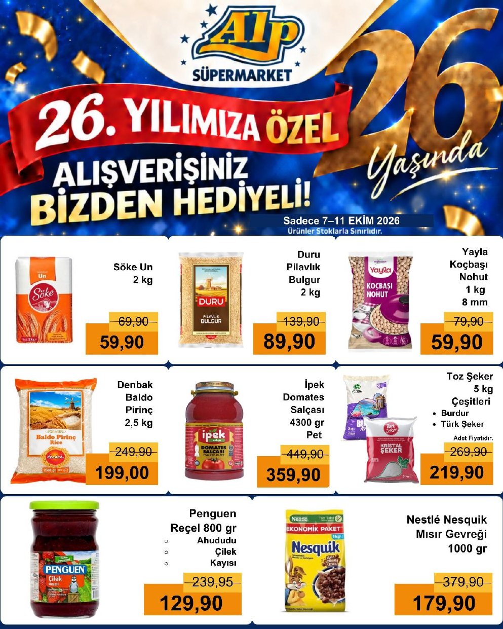 Alp Süpermarket İndirim Kataloğu — 3. sayfa