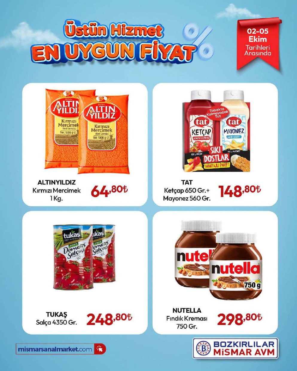 Bozkırlılar Mismar Market İndirim Kataloğu — 3. sayfa