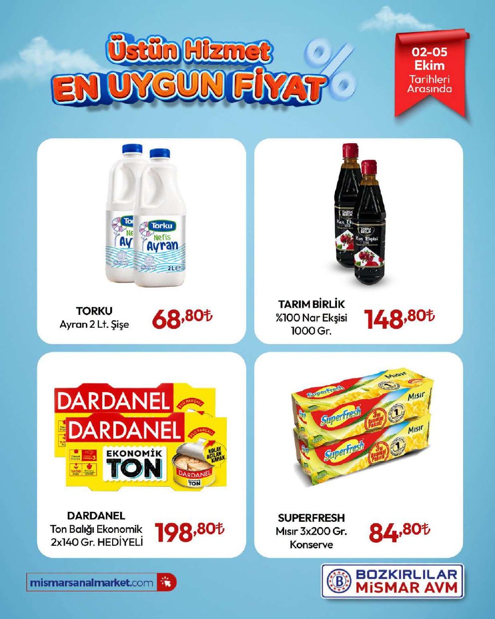 Bozkırlılar Mismar Market İndirim Kataloğu — 4. sayfa