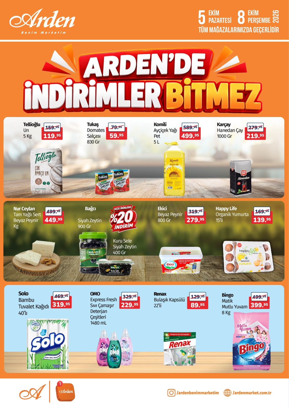 Ardenmarket Arden Market İndirim Kataloğu kapağı