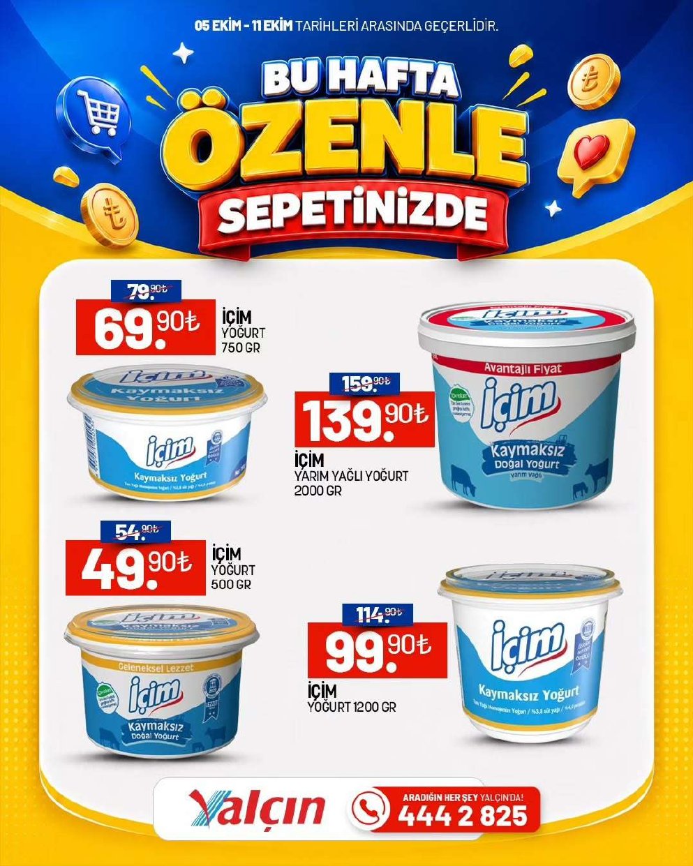 Yalçın Market İndirim Kataloğu — 3. sayfa