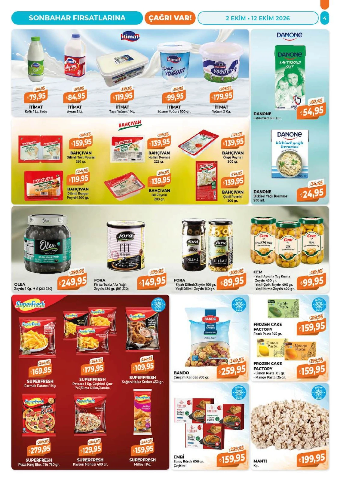 Çağrı Market - İndirim Broşürü 02 - 12 Ekim 2026 — 4. sayfa