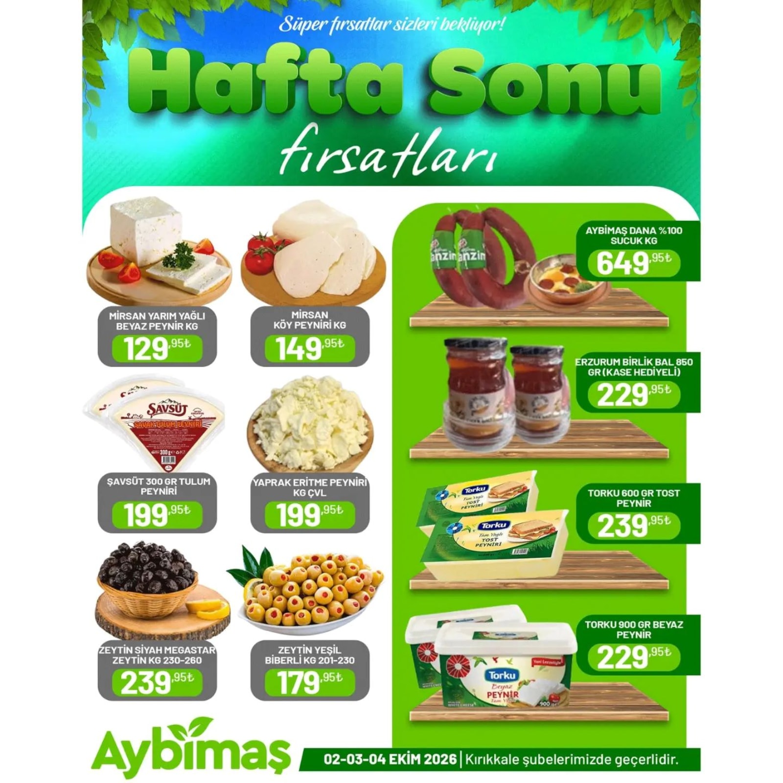 Aybimas 2 Ekim 2026 Hafta Sonu Indirim Brosuru kapağı
