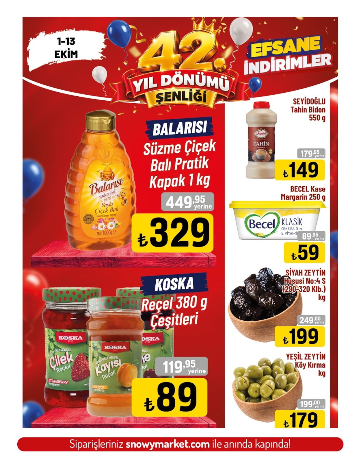 Snowy Market 1 Ekim 2026 Indirim Brosuru — 4. sayfa