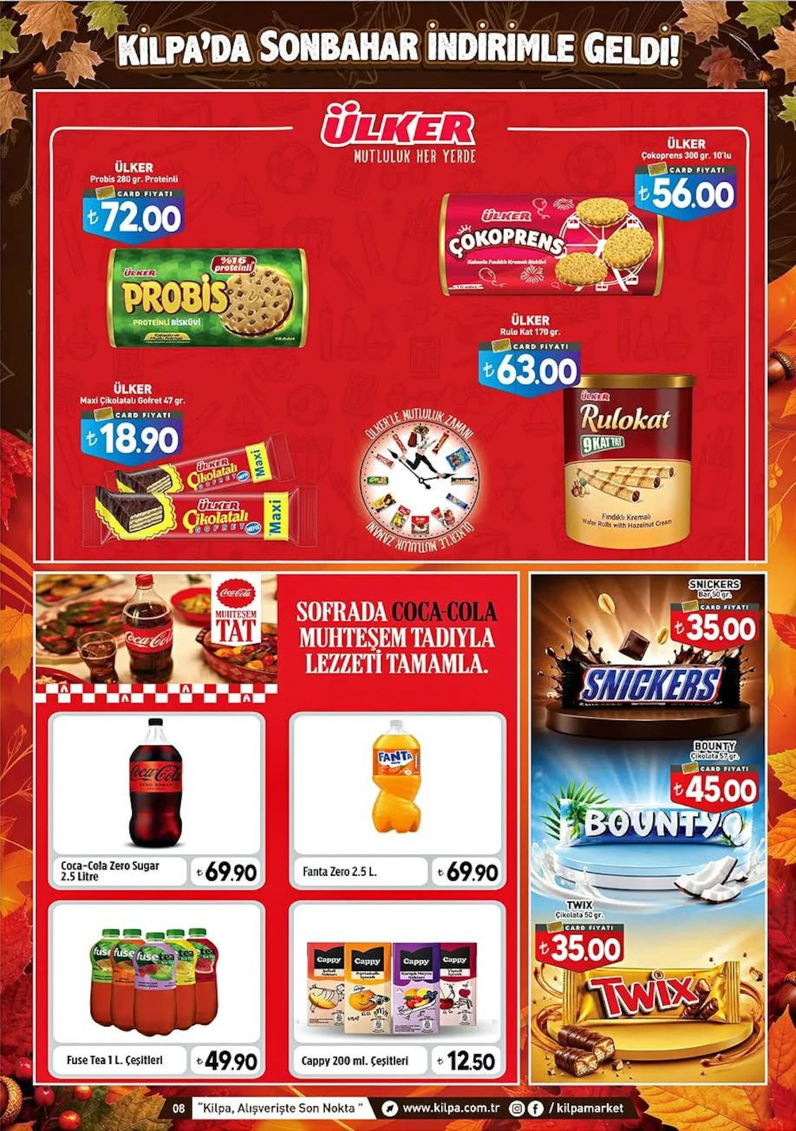 Kilpa Market - İndirim Broşürü 03 - 13 Ekim 2026 — 8. sayfa