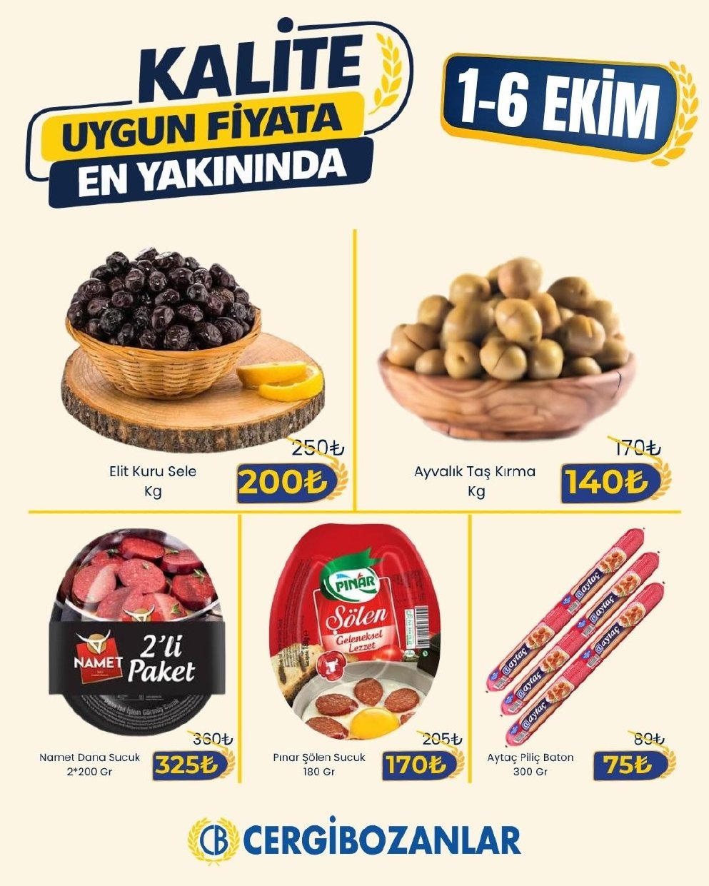 Cergibozanlar Market İndirim Kataloğu — 4. sayfa
