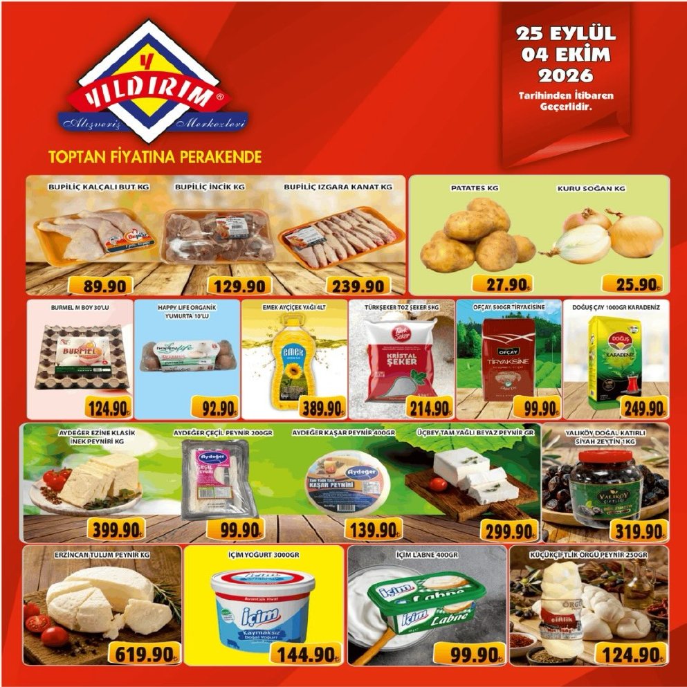 Yıldırım Market İndirim Kataloğu kapağı