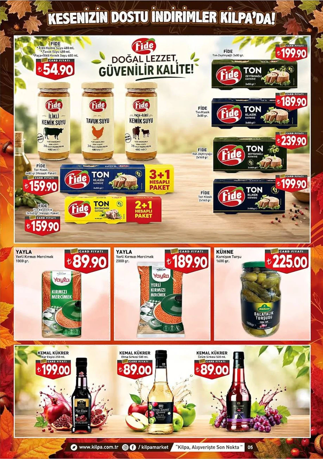Kilpa Market - İndirim Broşürü 03 - 13 Ekim 2026 — 5. sayfa