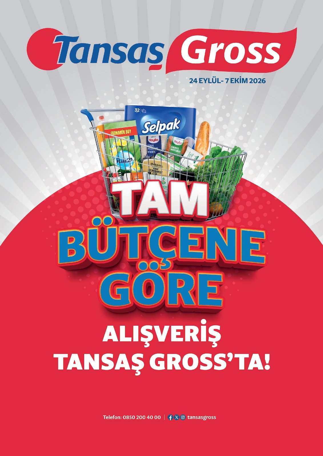 Tansaş Gross - İndirimli Ürünler 24 Eylül - 07 Ekim 2026 kapağı