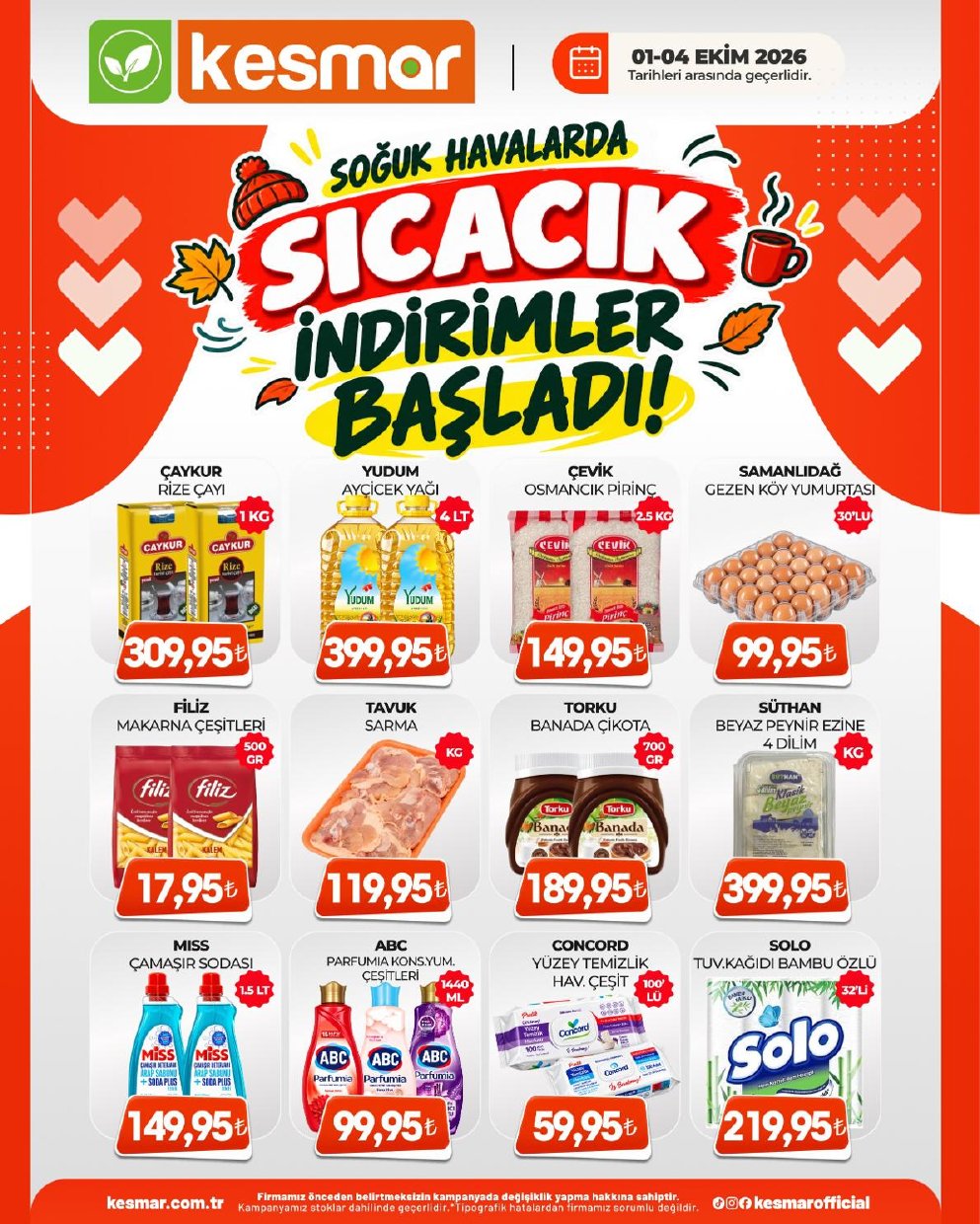 Kesmar Market İndirim Kataloğu kapağı