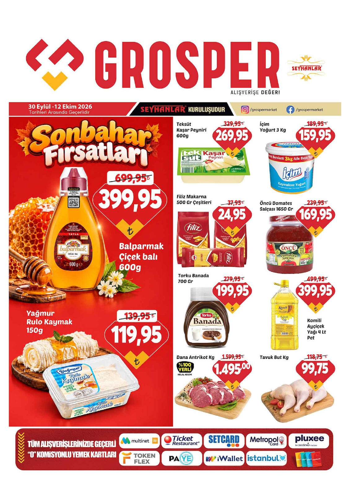 Grosper 30 Eylul 2026 Indirim Brosuru kapağı