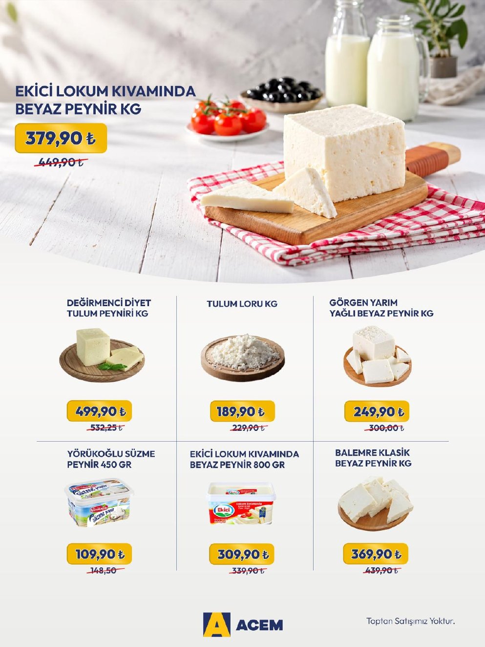 Acem Market İndirim Kataloğu kapağı