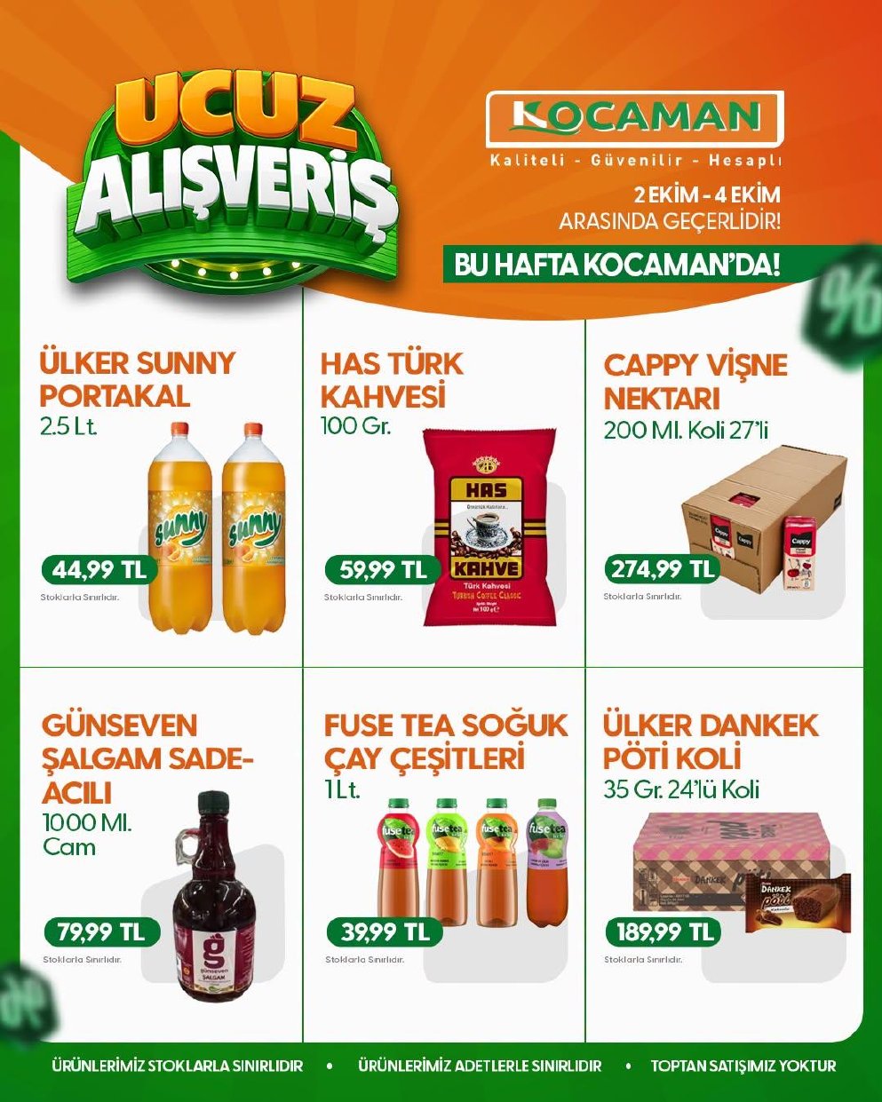 Kocaman Market Hafta Sonu Kataloğu — 3. sayfa