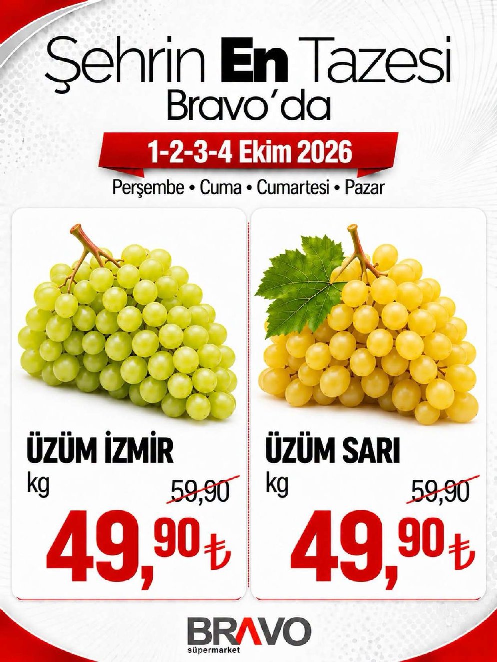 Bravo Süpermarket Manav İndirim Kataloğu — 4. sayfa