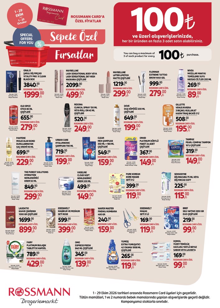 Rossmann — Ekim 2026 — Ev & Yaşam — 6. sayfa