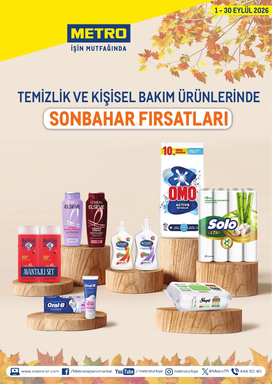 METRO MARKET — Temizlik | Kişisel bakım kapağı