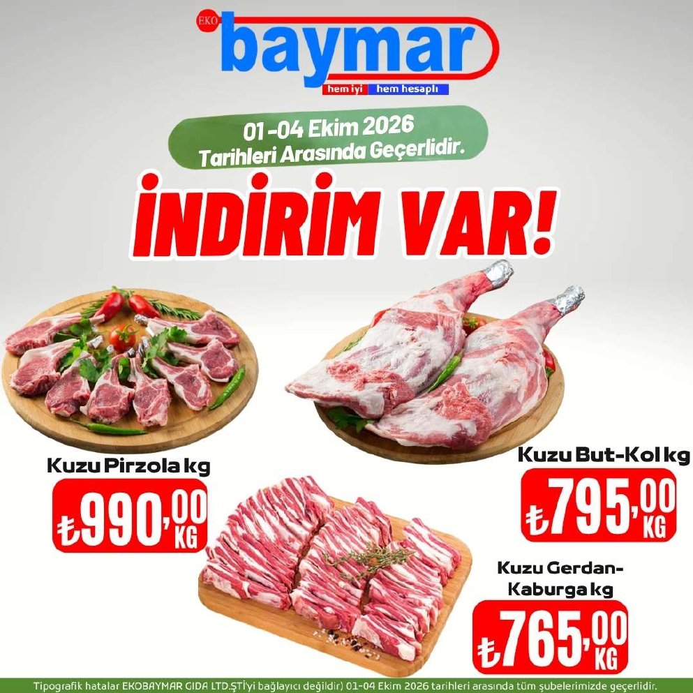 Eko Baymar AVM İndirim Kataloğu kapağı