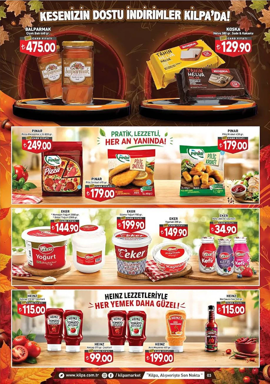 Kilpa Market - İndirim Broşürü 03 - 13 Ekim 2026 — 3. sayfa