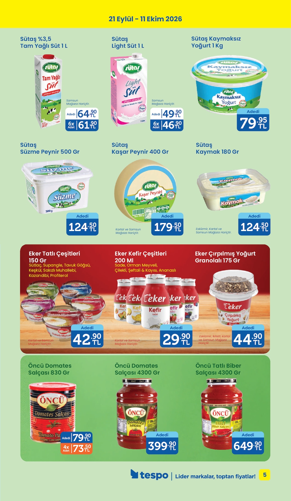 Tespotoptanmarket 21 Eylul 2026 Indirim Brosuru — 5. sayfa