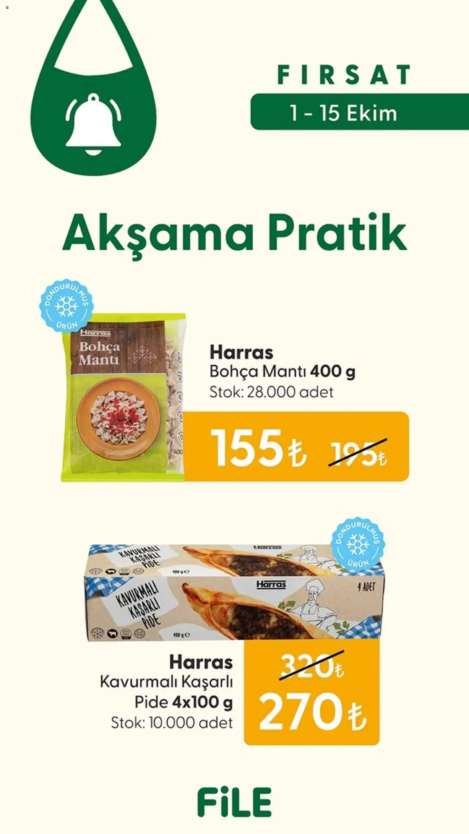 File Market İndirim 1 Ekim 2026 kapağı