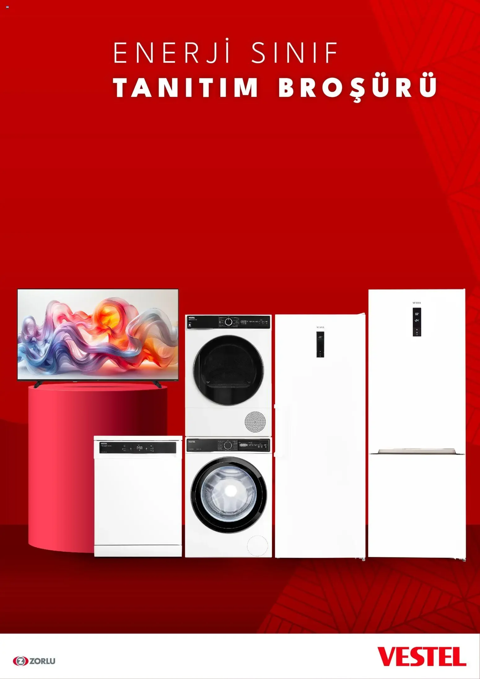 Vestel Enerji Sınfı Broşürü 2026 kapağı
