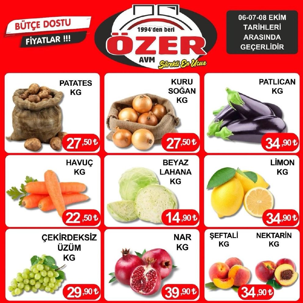 Özer Market İndirim Kataloğu — 2. sayfa