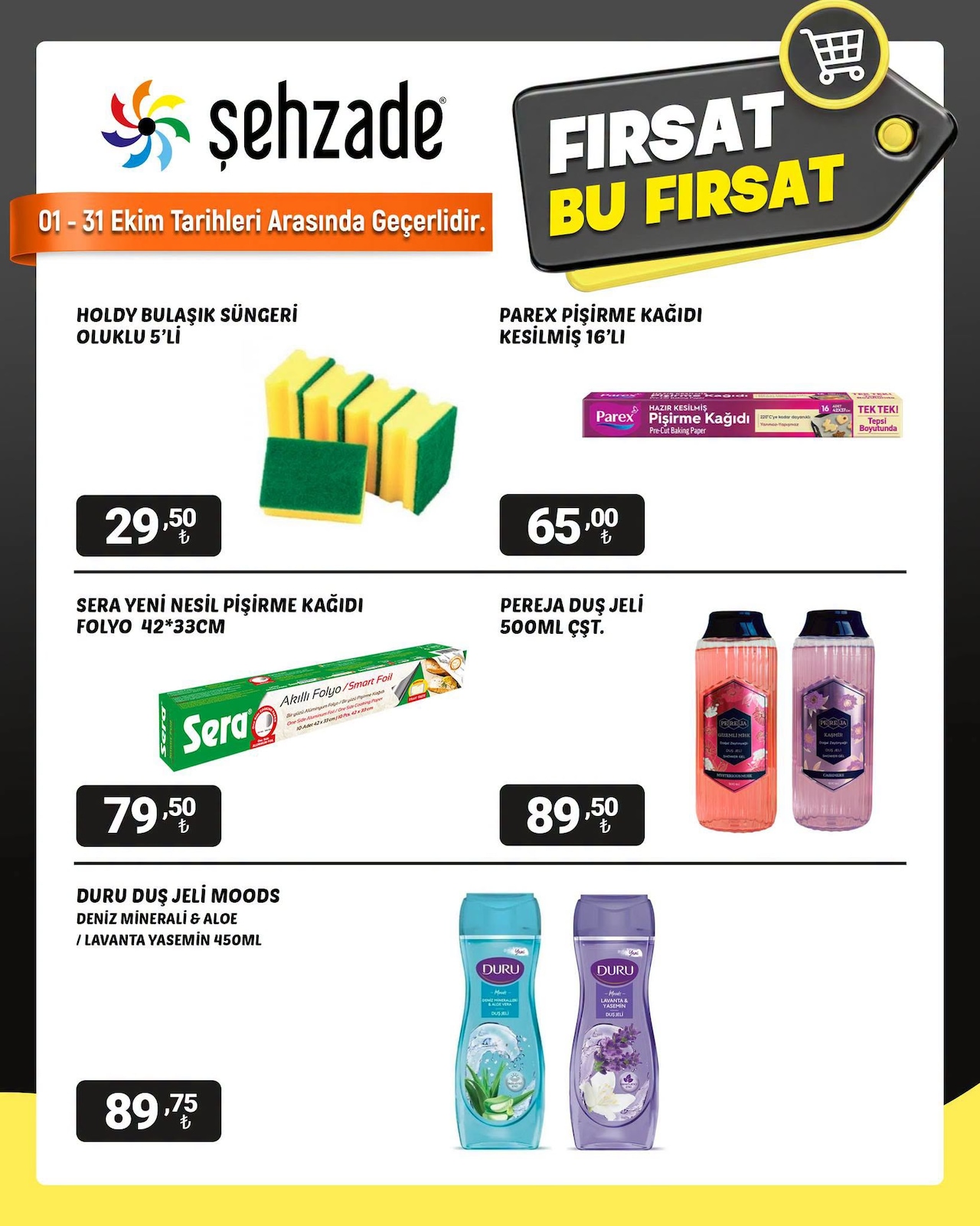 Sehzademarketlerzinciri 1 Ekim 2026 Indirim Brosuru — 8. sayfa