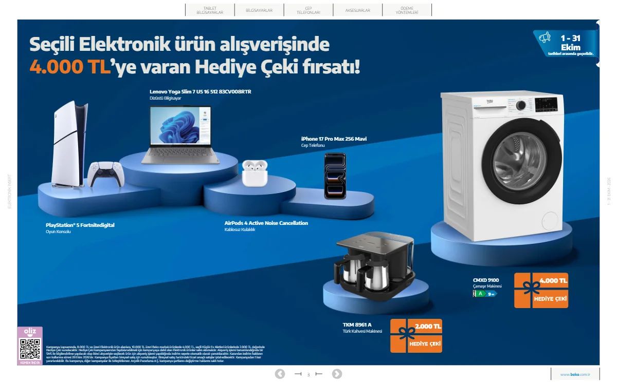 Beko Beko - Elektronik Kataloğu — 3. sayfa