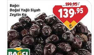 Bağcı Doğal Yağlı Siyah Zeytin Kg