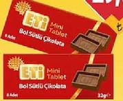 Eti Tablet Bol Sütlü Mini 32gr