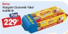 Bizim Margarin Ekonomik Paket 6x250 G
