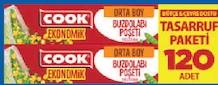 Cook Buzdolabı Poşeti Orta Boy 120'li