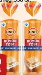 Uno Büyük Tost Ekmeği 550 Gr.