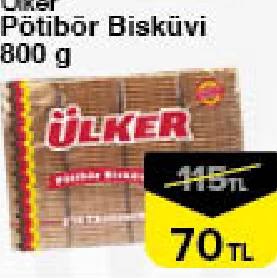 Ülker Pötibör Bisküvi 800 g