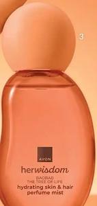 Avon Herwisdom Baobab Parfümlü Vücut ve Saç Sisi 100 ml