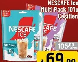 Nescafe Ice Multi Pack 10'lu Çeşitleri