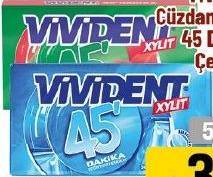 Vivident Cüzdan Sakız 45 Dakika Çeşitleri